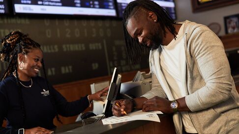 sportsbook window
