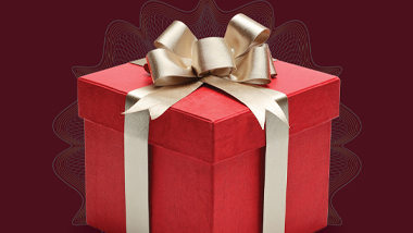 red gift box