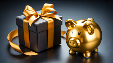 Gift Box and Piggy Bank