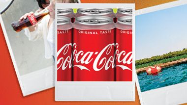 Picture of Coca-Cola cans
